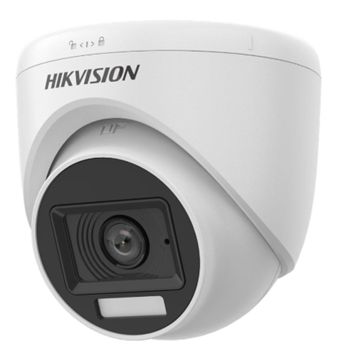 HIKVISION DS-2CE76D0T-LPFS 2MP 2.8MM 20MT DAHİLİ SES HD-TVI SMART HIBRIT LED DOME KAMERA