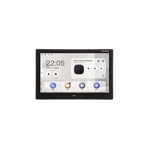 HIKVISION INTERCOM SİSTEMİ İÇ ÜNİTE WIFI 10.1 DS-KH9510-WTE1(B)