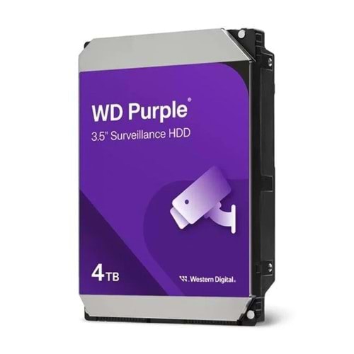 WD PURPLE 4TB 5400RPM 256MB SATA3 WD44PURZ 7/24 HDD
